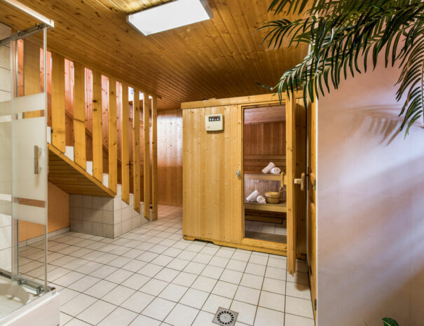 Sauna in chalet 3 Vallées