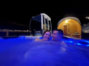 Wellness area in chalet Snow Star located in le Bettaix - Chalets Lacuzon