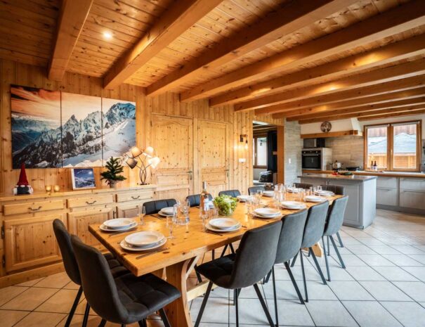 Large dining table