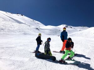 3 Valleys - Skiing with children