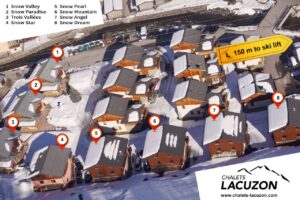 Chalets Lacuzon sky view