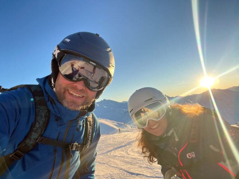 Les Menuires - Ski couple